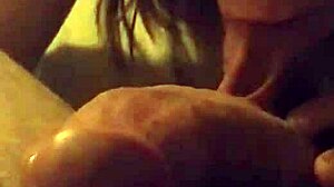 Man, Haley Anthony is gagging hard on that cock!