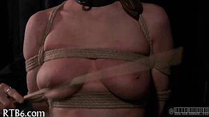 Detailed Bondage Scene with Bound Participant in Free Porn Episode