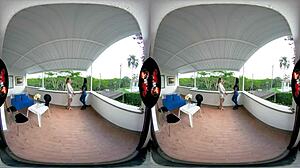 Vrlatina: Intriguing Threesome Experience with Two Hot Latinas in VR