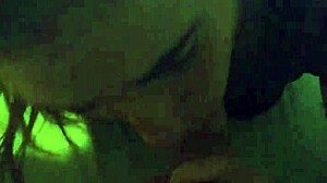 Man, Haley Anthony is gagging hard on that cock!