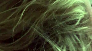 Hot Blonde Intensely Plays With Big Cock