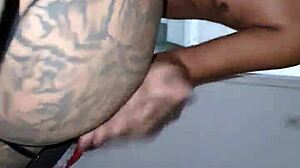 kamilly campos with hungry client tearing her panties off