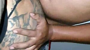 kamilly campos with hungry client tearing her panties off