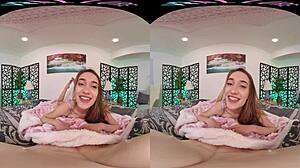 Vrallure: wet dreams with brunette using toys in pov 😍