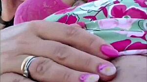 Jones' Wife Masturbating Her Stunning Pussy in Video Series