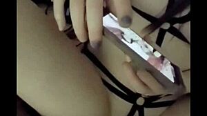 Super Hot Tweaker Chick in Lingerie