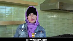 Pervmuslim Follows Wet Arab Teen Fantasy with Angeline Red Blowjob in POV