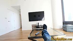 Teen Newbie Receives Cumshot In First Time Experience