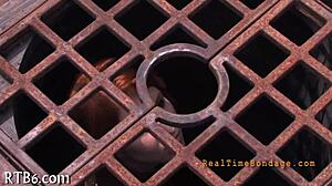 Femdom Mistress Practices Sadomasochism With Bound Submissive In Intense Session