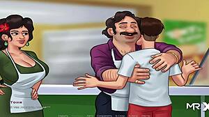 Anime prank play turns wild at home!