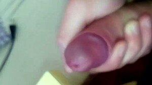 Hand Job Action on Throbbing Penis