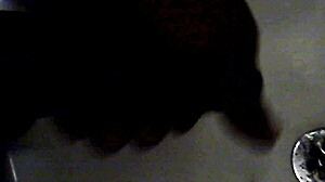 Stroking My Big Black Cock Until I Cum