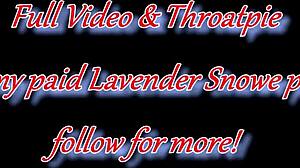 Halb-Elf-Goblin-Mädchen am Hals gepackt für schlampigen Gesichts-Fick