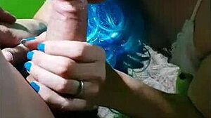 Video xxx de una tiktoker mamando verga