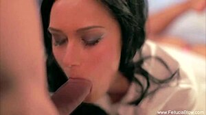 she expertly sucks cock before bedtime