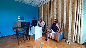 Ever Imagined Being Under a Lady Boss’s Desk for Office Domination?