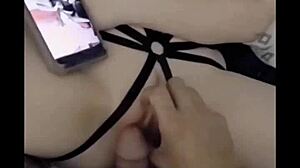 Super Hot Tweaker Chick in Lingerie