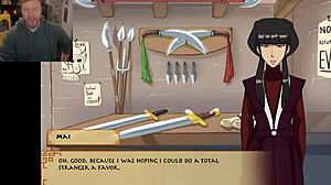 A slave invades the fire nation in a bdsm flashing scene.