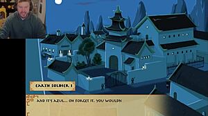 A slave invades the fire nation in a bdsm flashing scene.