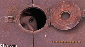 Femdom Mistress Practices Sadomasochism With Bound Submissive In Intense Session