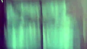 Kharmas Boldly Shows Off Pussy Reflection In Mirror.