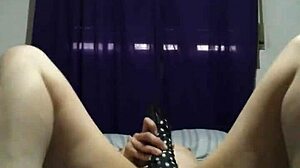 i'm horny and alone at home masturbating