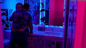 Bathroom Hookup Turns Wild at Party with Deep Action!