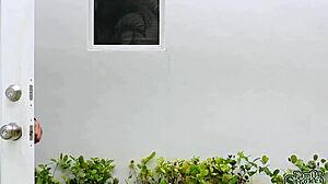 Riley Star Sucks Kyle Mason's Hard Cock by the Pool