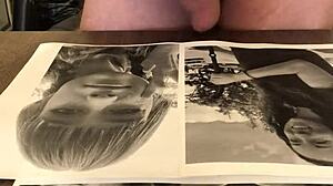 Cum Tribute to Shaved Teen Pussy