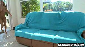 richelle ryan banging hard by the poolside.