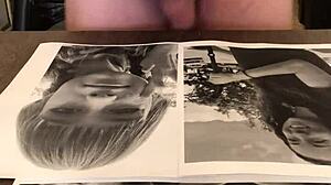 Cum Tribute to Shaved Teen Pussy