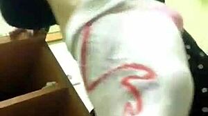 She dominates with her feet in this intense session