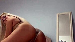 Tattooed Teen Teasing In Sexy Beautiful Lingerie