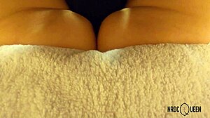 Does this mature ass shake with orgasm while getting pussy licked and semen retained?