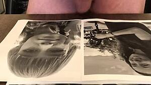 Cum Tribute to Shaved Teen Pussy