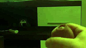 Victoria June Gives Intense Handjob! Cumshot Explosion!