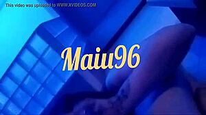 Intense oral action on big cock.