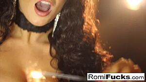 Romi Teases with Sexy Solo Play