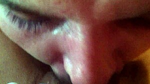 Girl teases her clit with dildo in fun pussy play session.