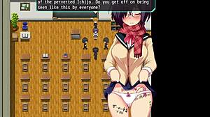 I-I can't believe I'm stripping as knight nymphoria in this gangbang!