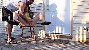 Public squirting compilation with neighbors and strangers watching in shock.