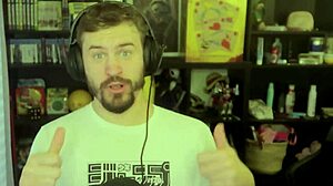 Confronting the monster girl with huge tits and pussy