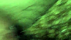 Gay anal sex in the rain scene.