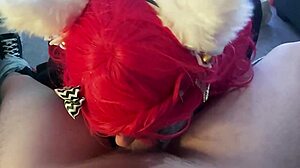 neighbor boy's first blowjob ends with deepthroat throatpie!