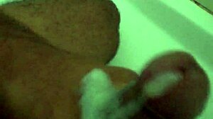 Latina Shemale Fucks Cock to Fast Cumshot