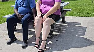 Met a Stranger at Lunch Break in the Park. Let Him Devour My Pussy in a Vacant House Nearby.