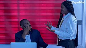 he fuck me hard with big cock at work, damn