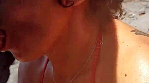 Had a great fuck at the beach with that woman I met