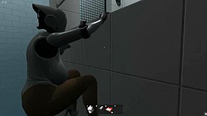 Haydee hentai game shows android girl with big boobs