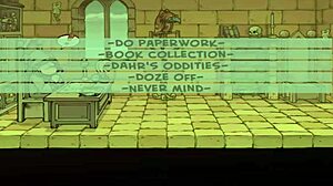 Watch Akabur's witch trainer strip and submit in BDSM game?